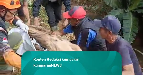 Pemakaman di Cianjur Longsor, Jenazah Bermunculan ke Permukaan