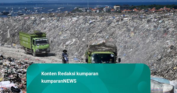 Foto: TPA Suwung Kelebihan Kapasitas, Bali Hadapi Krisis Sampah