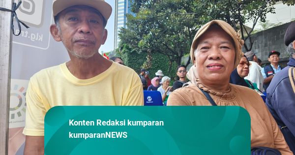 Senangnya Pasangan Lansia Ini: Nikmati Masa Pensiun Bisa Keliling Jakarta Gratis