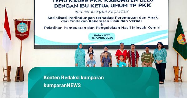 Ketum TP PKK Kunjungi NTT, Dorong Perlindungan Perempuan & Anak dari Kekerasan