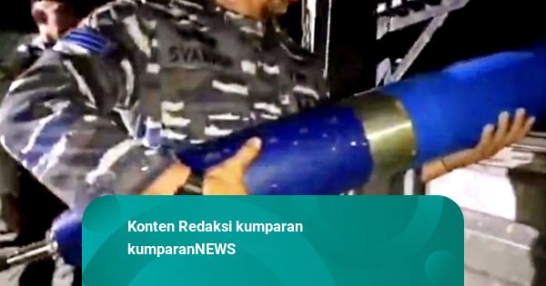 Nelayan Temukan Benda Mirip Rudal di Perairan Sulsel, Diserahkan ke TNI & Polisi