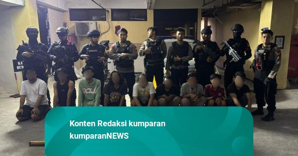 Polisi Tangkap Pemuda Diduga Hendak Tawuran di Jaktim, Tombak-Air Cabai Disita