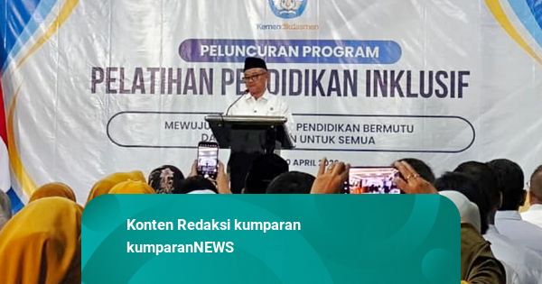 Luncurkan Program Pelatihan Inklusif, Mu'ti Siapkan Guru ABK di 25 Provinsi