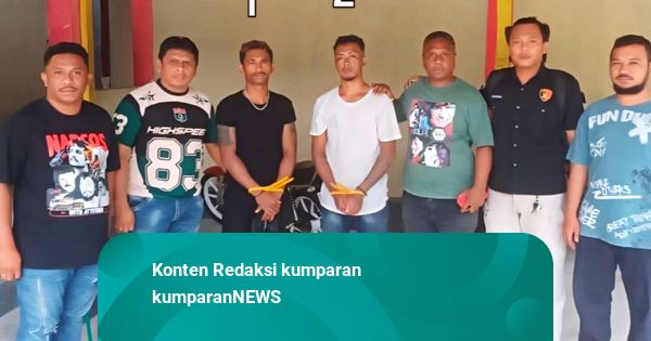 Foto Penikam Nus Kei hingga Tewas Beredar: Diapit Polisi, Tangan Terborgol