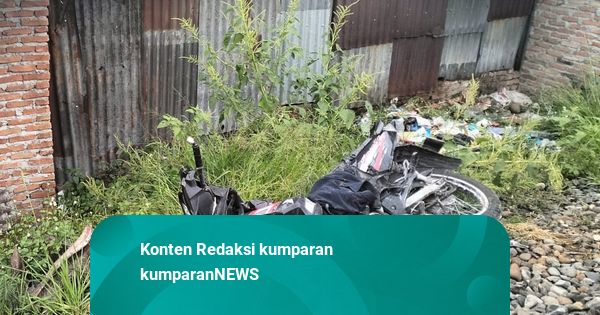 Ojol di Medan Tewas Tertabrak Kereta Api saat Lewat di Perlintasan Tanpa Palang