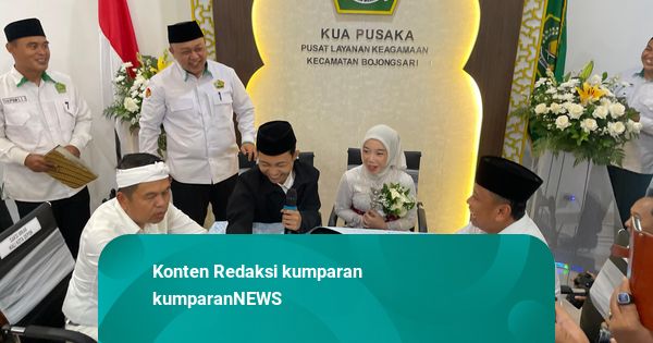 KDM Jadi Saksi Nikah Massal di KUA Depok: Agar Tak Ada Utang Usai Acara