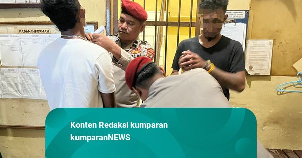 Momen 2 Pelaku Pembunuhan Ketua DPD Golkar Maltra Nus Kei Dijebloskan ke Penjara