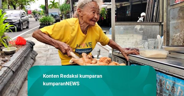 Kisah Mbah Tiwi, Nenek Sebatang Kara di Yogya Bertahan Hidup dengan Warung Rames