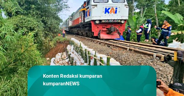 Keberangkatan KA Siliwangi Dibatalkan Imbas Gangguan Rel di Cibeber, Cianjur