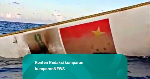 Ada Puing Berlogo Bendera China di Perairan Anambas, Kepri