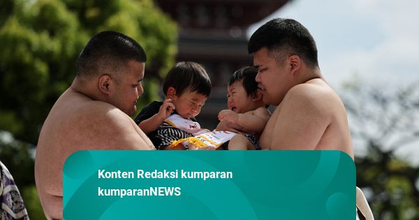 Foto: Mengintip Festival Bayi Menangis di Jepang