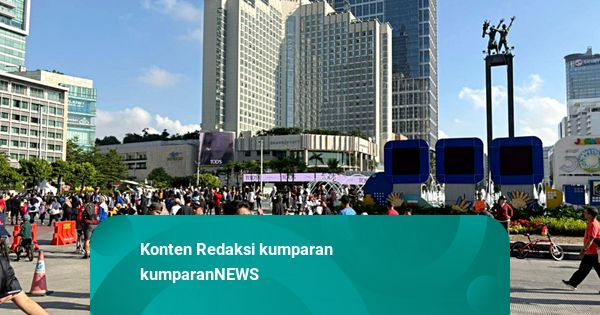 Cerita Nofan, Warga Sukabumi yang Datang ke Jakarta Hanya untuk Lari di CFD