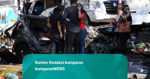 Foto: Serangan Mematikan Jelang Pemilu, Bom Tewaskan 20 Orang di Kolombia
