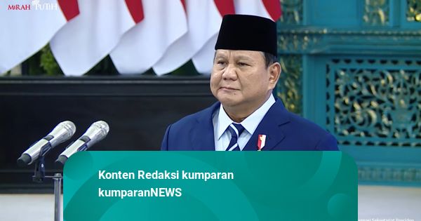 Daftar Pejabat yang Dilantik Presiden Prabowo Hari Ini