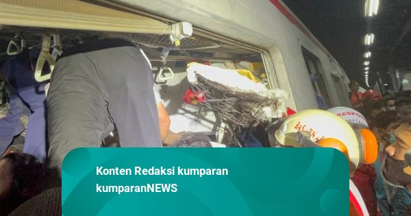 Masinis KA Argo Bromo Selamat Usai Kecelakaan Tabrak KRL di Stasiun Bekasi Timur