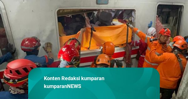 Update Korban KA Argo Bromo vs KRL, RSUD Kota Bekasi: 7 Orang Tewas