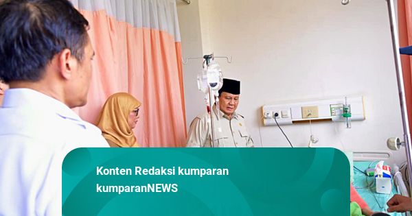Ketika Prabowo Temui Langsung Korban Tabrakan KA vs KRL di Bekasi