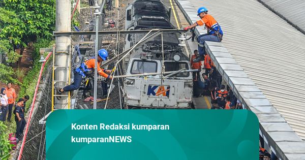 Kecepatan KA Argo Bromo saat Tabrak KRL di Bekasi: 110 Km/Jam
