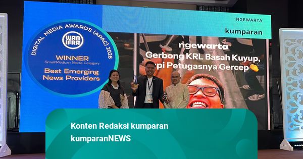 kumparan Borong 3 Penghargaan WAN-IFRA Digital Media Awards Asia 2026