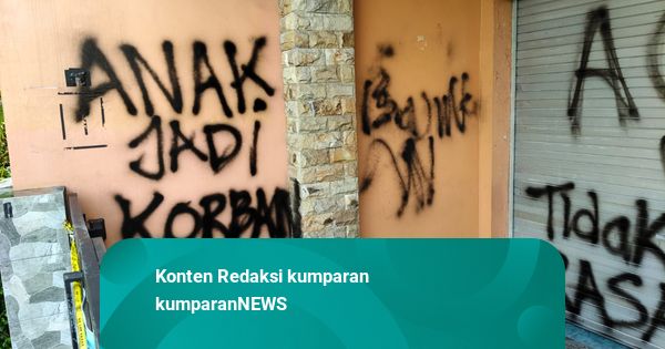 Daycare Little Aresha Yogya Dicorat-coret OTK, Berisi Kata-Kata Makian