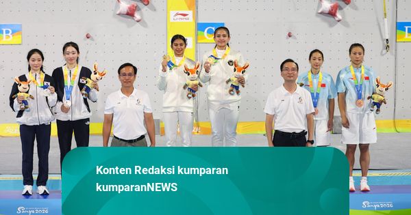 Panjat Tebing Raih 1 Emas-2 Perak di Asian Beach Games, Menpora Puji Perjuangan