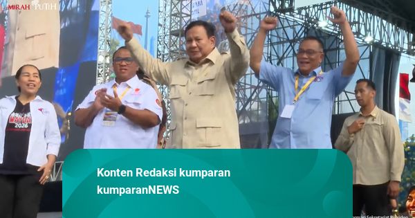 Prabowo Hadiri May Day 2026 di Monas, Didampingi Dasco hingga Kapolri
