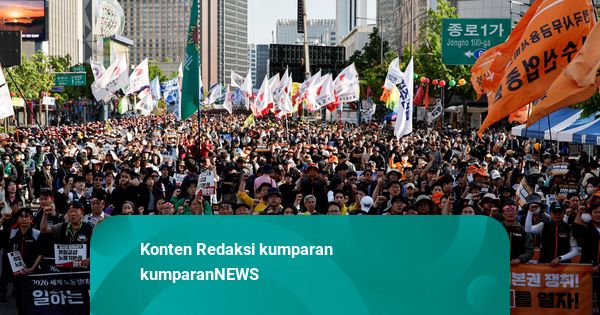Foto: Melihat Aksi Hari Buruh di Berbagai Negara