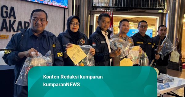 Polisi Amankan 101 Orang Diduga Hendak Menyusup Demo Buruh di DPR
