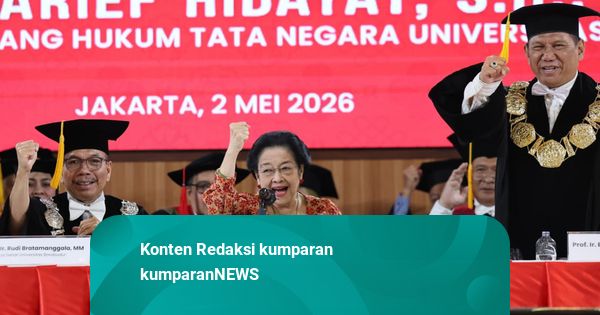 Megawati Kenang Bentuk MK hingga KPK, Tekankan Pancasila Harus Jadi Ruh Hukum