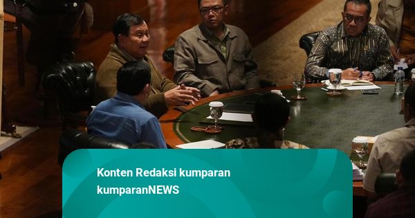 Prabowo Gelar Ratas di Hambalang, Bahas Isu Pendidikan hingga Pertahanan