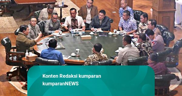 Prabowo Ratas Bareng Mendikti-Kapolri: Bahas Aspirasi Buruh hingga Pendidikan