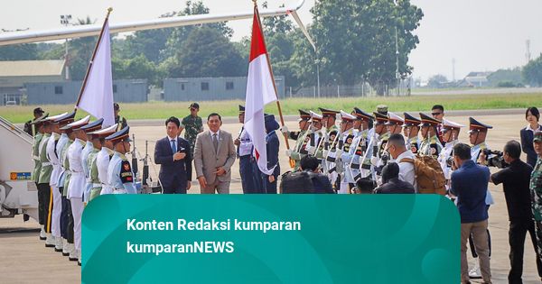 Menhan RI dan Jepang Tiba di Lanud Halim, Bakal Teken Kerja sama Pertahanan