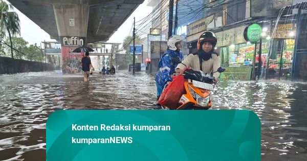Hujan Guyur Jakarta Sore Ini, Sejumlah Wilayah Banjir