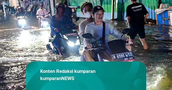 Update Banjir Jakarta Selasa Siang: 80 RT & 3 Ruas Jalan Masih Tergenang