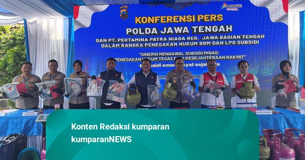Dalam Sebulan Polda Jateng Bongkar 53 Kasus BBM & LPG Ilegal, 60 Orang Ditangkap