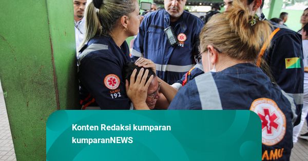 Foto: Aksi Brutal Remaja 13 Tahun Tembak Staf di Sekolah Sao Jose Brasil