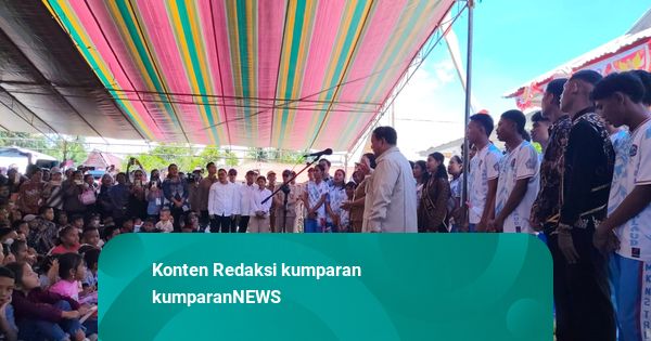 Kunjungi Miangas, Prabowo Janji Bakal Renovasi Semua Sekolah 2-3 Tahun ke Depan