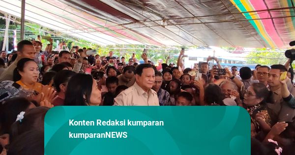Momen Prabowo Joget Tabola Bale Bareng Warga Pulau Miangas