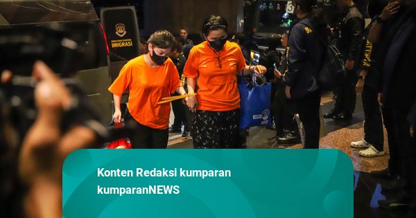 96 WNA Wanita yang Terlibat Jaringan Judol Internasional Tiba di Ditjen Imigrasi