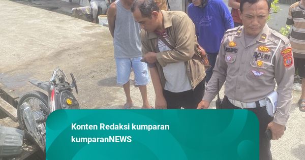 Pemotor di Medan Tewas Tertabrak Kereta Api Tanpa Palang