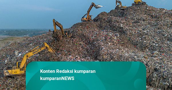 Foto: Mulai 1 Agustus, TPST Bantargebang Hanya Terima Sampah Residu