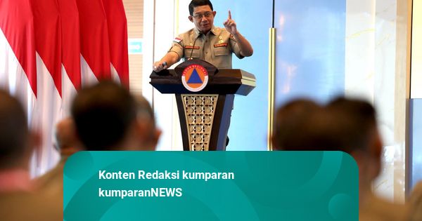 Kepala BNPB: RI Peringkat 3 Risiko Bencana Dunia, BPBD Harus Siap Ambil Komando