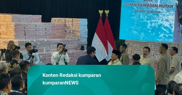 Prabowo Saksikan Penyerahan Uang Rp 10 T & Lahan 2 Juta Hektare dari Satgas PKH