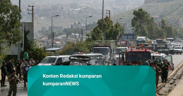 Israel Serang Dua Mobil di Jalan Utama Beirut