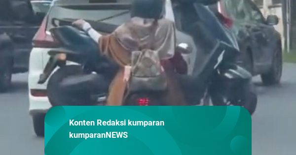 Viral Emak-emak di Makassar Angkut Motor Pakai Motor, Berujung Ditilang Polisi