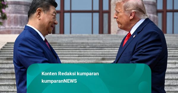 Trump-Xi Jinping Resmi Bertemu di Beijing, Diawali Jabat Tangan