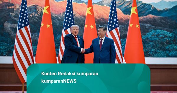 Foto: Hampir 1 Dekade, Trump-Xi Jinping Kembali Bertemu di Beijing