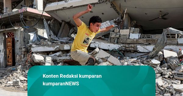 Foto: Antusiasme Remaja Disabilitas Gaza Bermain Sepatu Roda