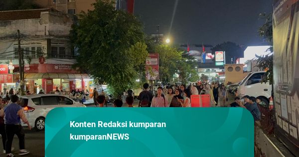 Long Weekend, Blok M Meriah Dipadati Pengunjung