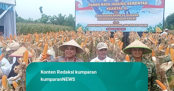 Polda Metro Jaya dan Polres Tangsel Turut Meriahkan Gelar Panen Raya di Cisauk